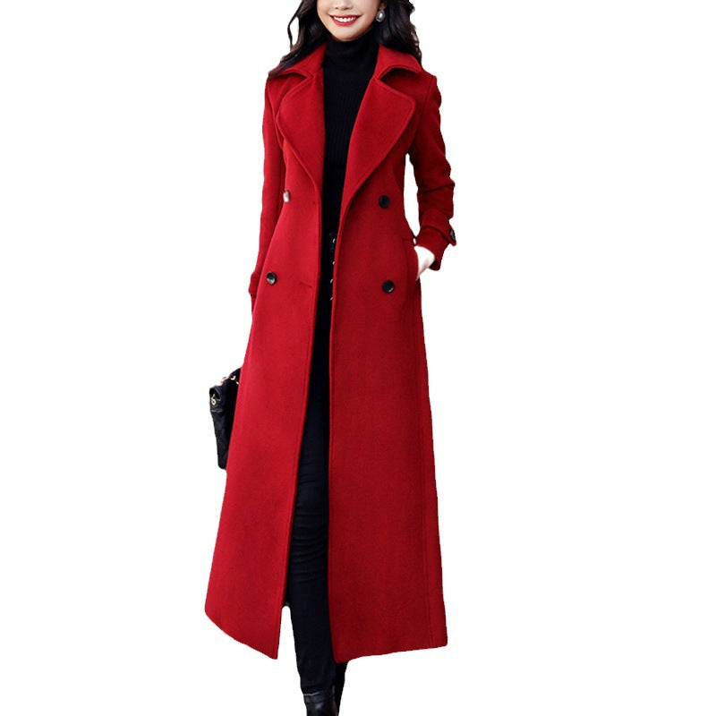 Kvinnor lyxig trenchcoat Eva Jonsson-Eva Jonsson