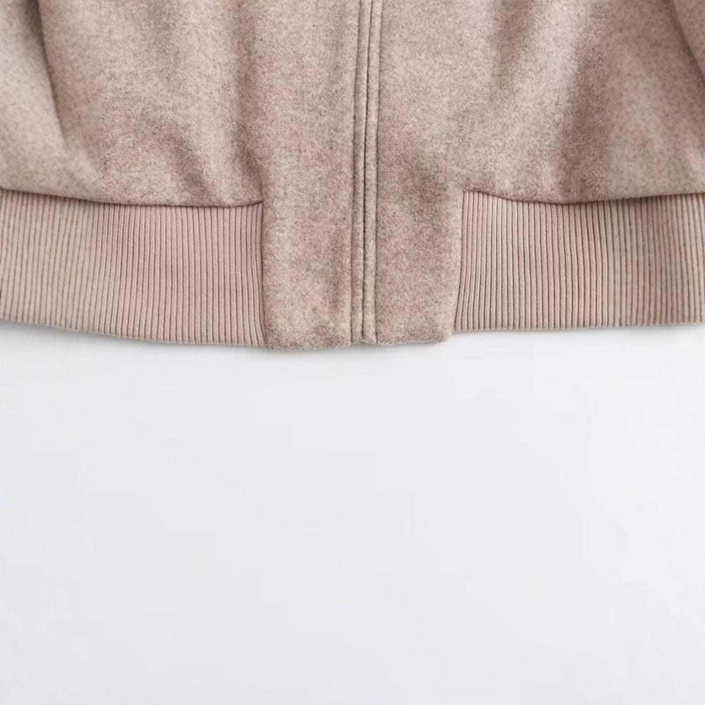 Kvinnor mode hoodie jacka i högkvalitativt material Mirla-Eva Jonsson