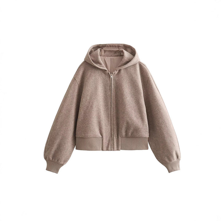 Kvinnor mode hoodie jacka i högkvalitativt material Mirla-Eva Jonsson