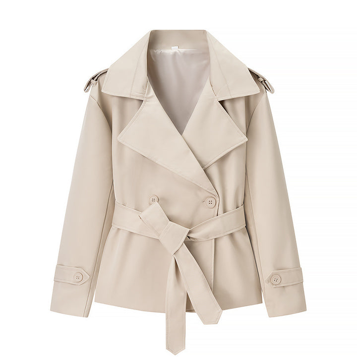 Kvinnor mode trenchcoat-jacka med bälte Mirla-Eva Jonsson
