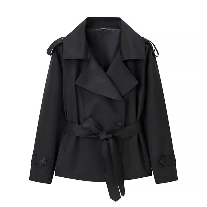 Kvinnor mode trenchcoat-jacka med bälte Mirla-Eva Jonsson
