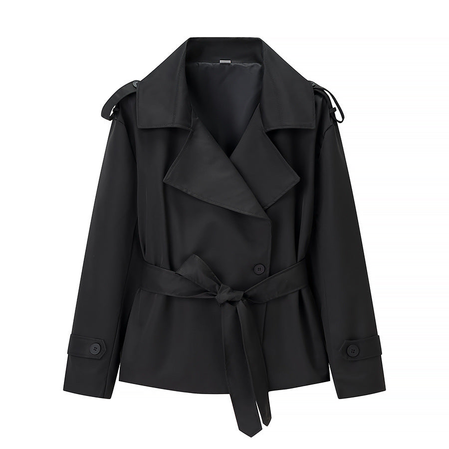 Kvinnor mode trenchcoat-jacka med bälte Mirla-Eva Jonsson