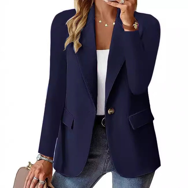 Kvinnor modern och elegant blazer med figursydd passform Mirla-Eva Jonsson