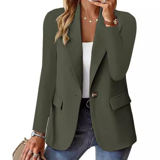 Kvinnor modern och elegant blazer med figursydd passform Mirla-Eva Jonsson