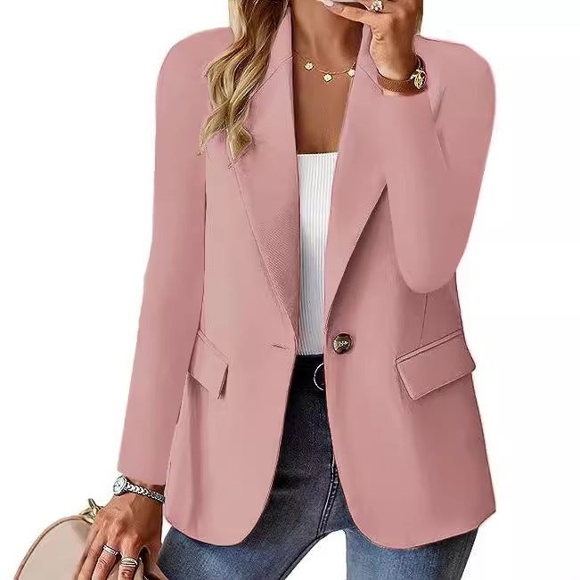 Kvinnor modern och elegant blazer med figursydd passform Mirla-Eva Jonsson