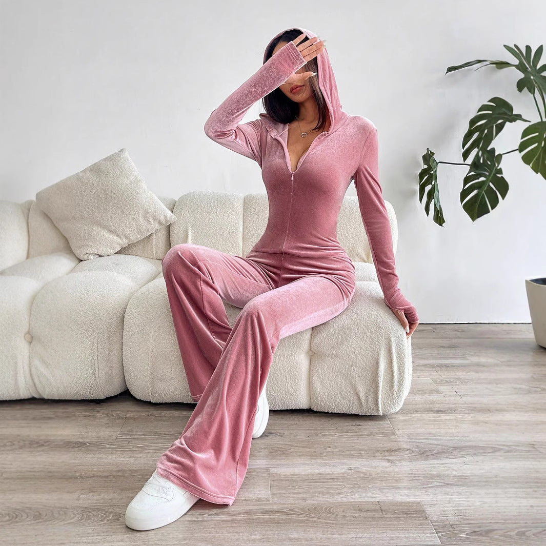 Kvinnor mysig hoodie jumpsuit Mirla-Eva Jonsson