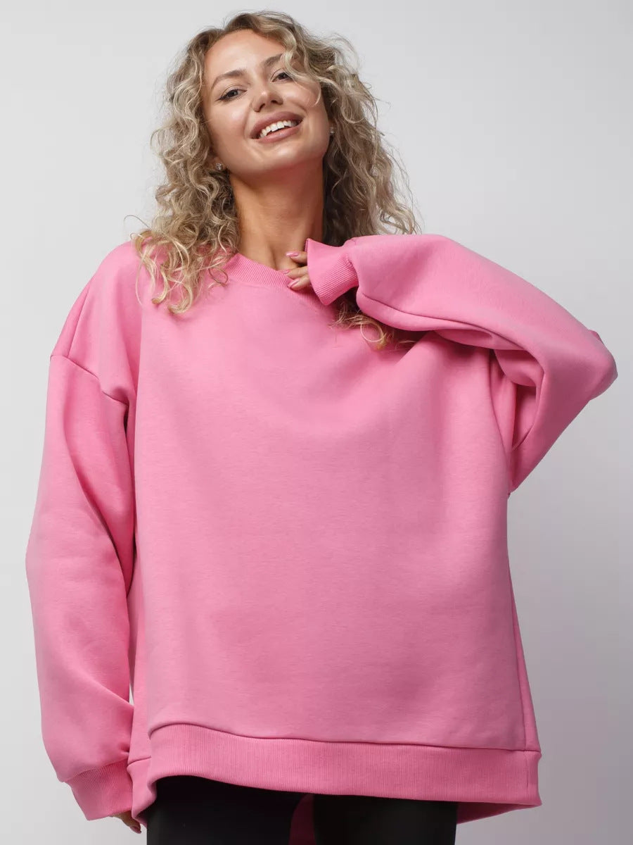 Kvinnor oversized sweatshirt med avslappnad passform Mirla-Eva Jonsson