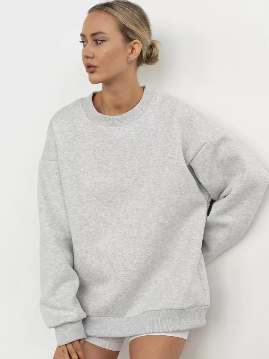 Kvinnor oversized sweatshirt med avslappnad passform Mirla-Eva Jonsson