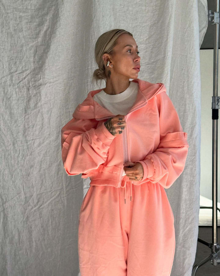 Kvinnor sportig hoodtröja med lös passform Mirla-Eva Jonsson