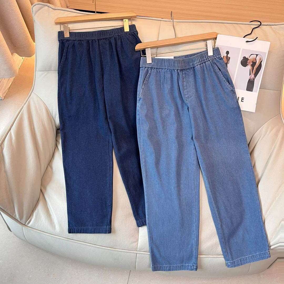 Kvinnors Bekväma Denimbyxor Mirla-Eva Jonsson