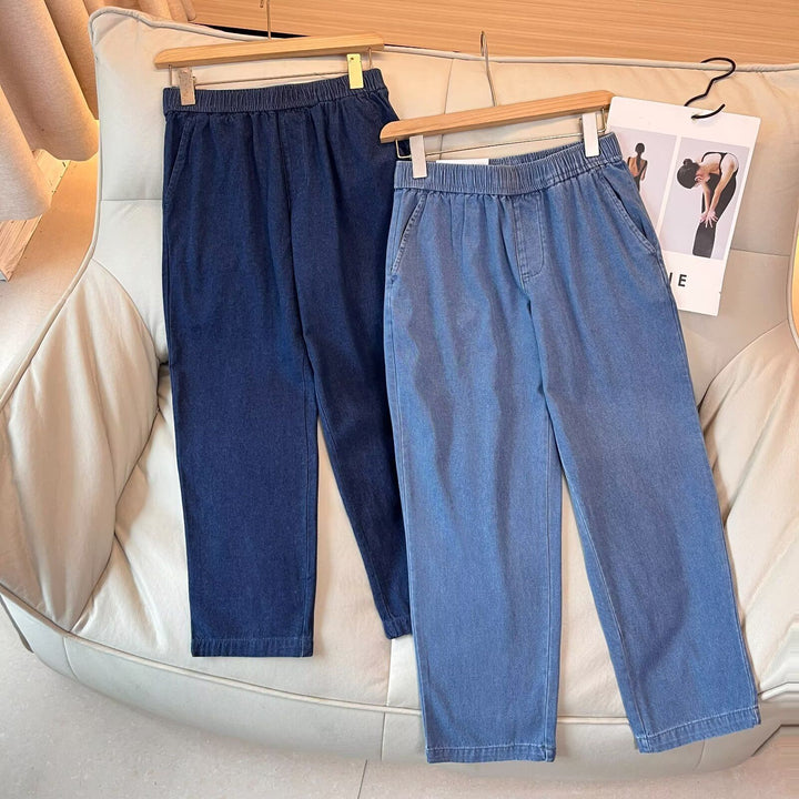 Kvinnors Bekväma Denimbyxor Mirla-Eva Jonsson