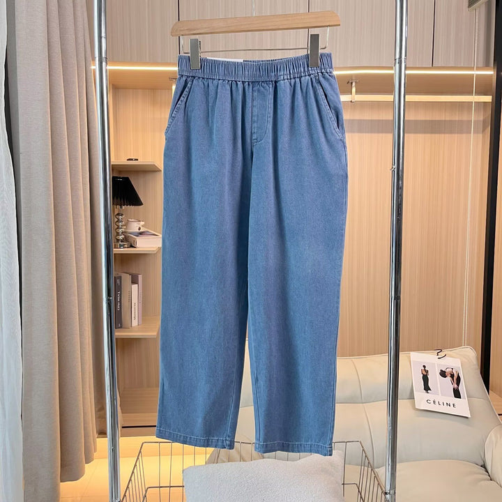 Kvinnors Bekväma Denimbyxor Mirla-Eva Jonsson