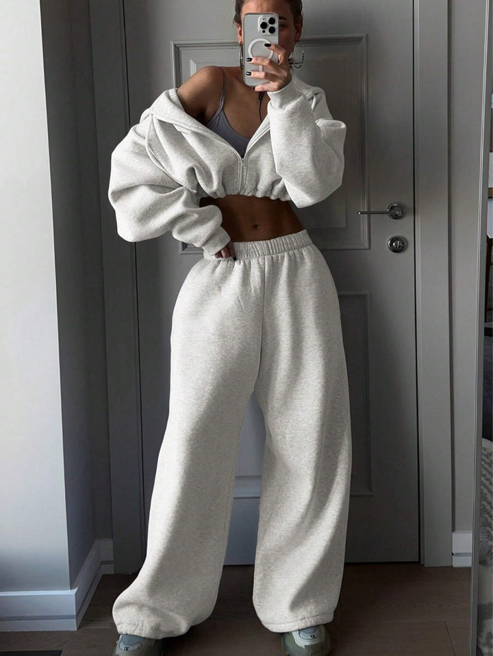 Kvinnors Bekväma Oversized Träningsset Mirla-Eva Jonsson