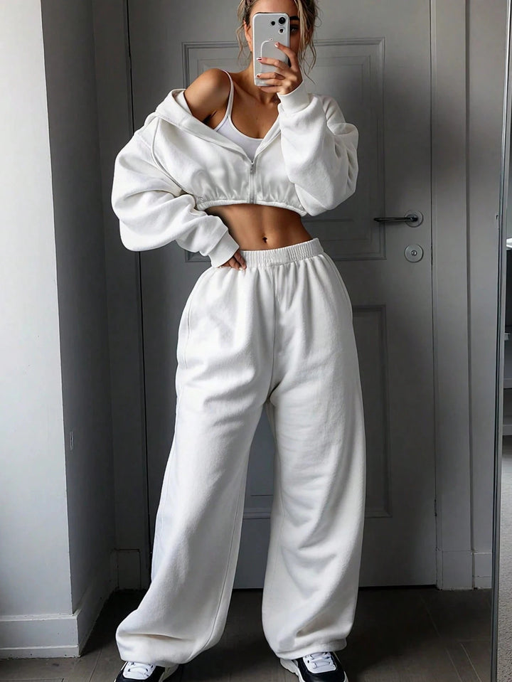 Kvinnors Bekväma Oversized Träningsset Mirla-Eva Jonsson