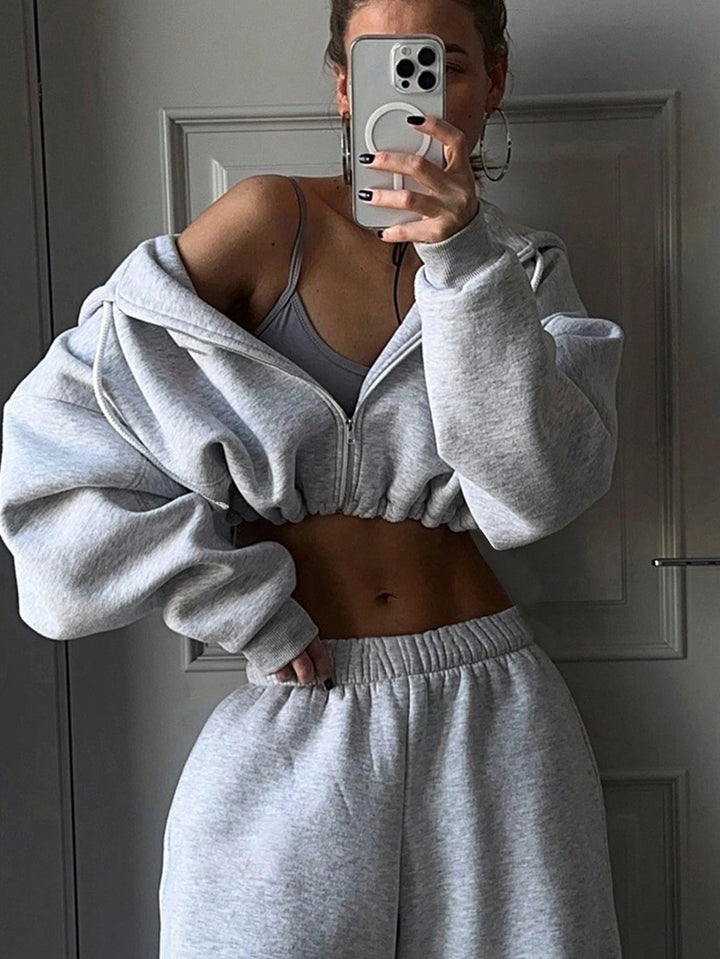 Kvinnors Bekväma Oversized Träningsset Mirla-Eva Jonsson