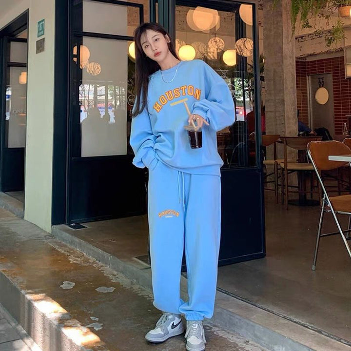 Kvinnors Bekväma Oversized Tröja-byxa Kombination Mirla-Eva Jonsson