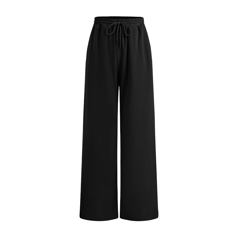 Kvinnors Bekväma Sweatpants med Hög Midja och Löst Passform Mirla-Eva Jonsson