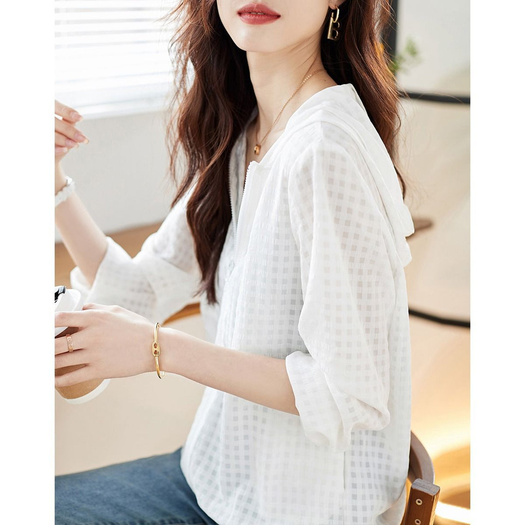 Kvinnors Casual Huva Blus Mirla-Eva Jonsson