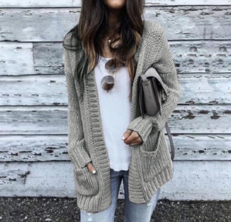 Kvinnors Chunky Knit Cardigan Mirla-Eva Jonsson