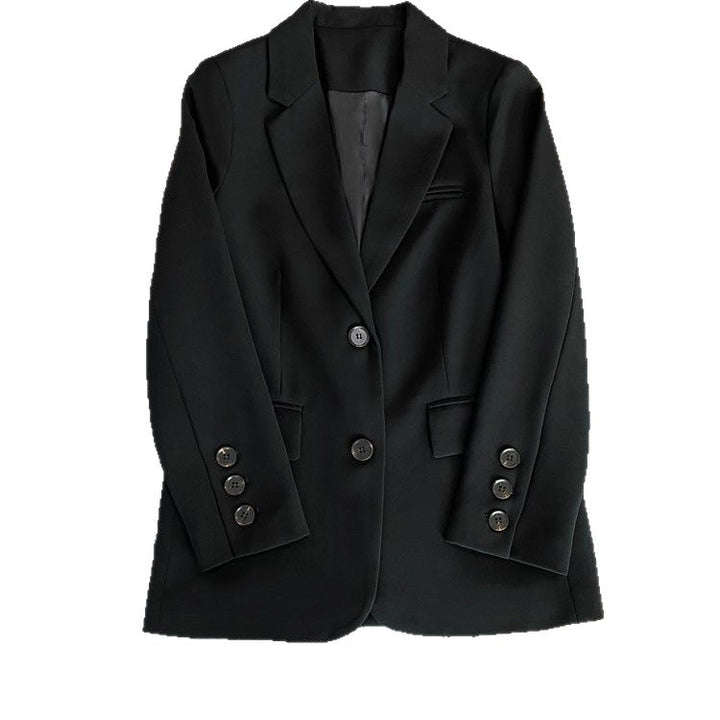 Kvinnors Elegant Blazer med Modernt Snitt och Dekorativa Knappar Mirla-Eva Jonsson