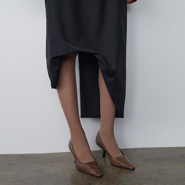 Kvinnors Elegant Culotte med Hög Midja och Sidskärningar Mirla-Eva Jonsson