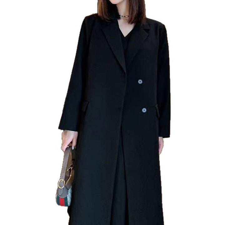 Kvinnors Elegant Dubbelknäppt Kappa Mirla-Eva Jonsson