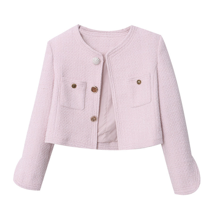 Kvinnors Elegant Jacka med Knappar och Praktiska Fickor Mirla-Eva Jonsson