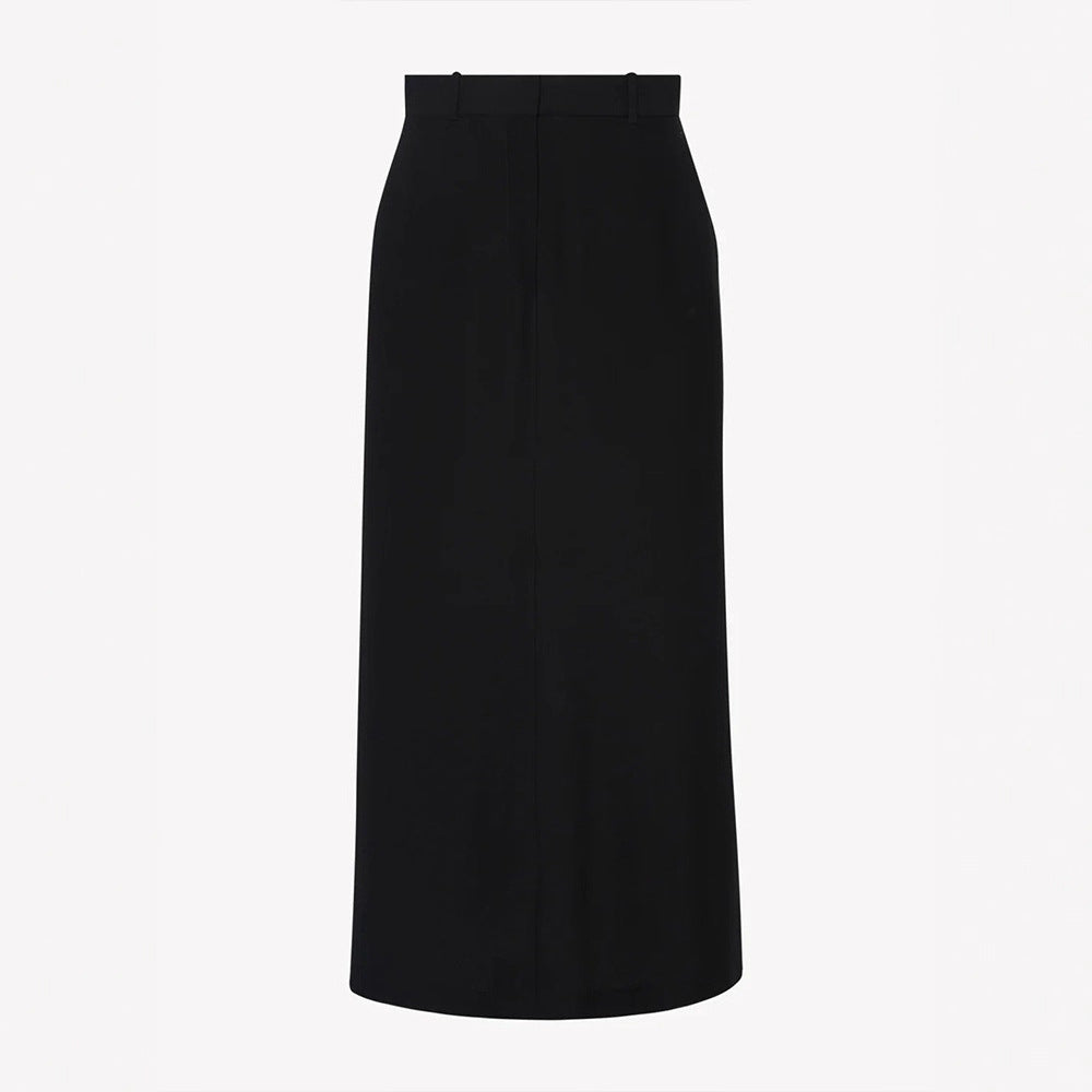 Kvinnors Elegant Maxi Kjol med Hög Midja och Sidfickor Mirla-Eva Jonsson