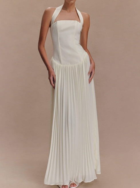 Kvinnors Elegant Maxi Klänning med Chic Rem Design Mirla-Eva Jonsson