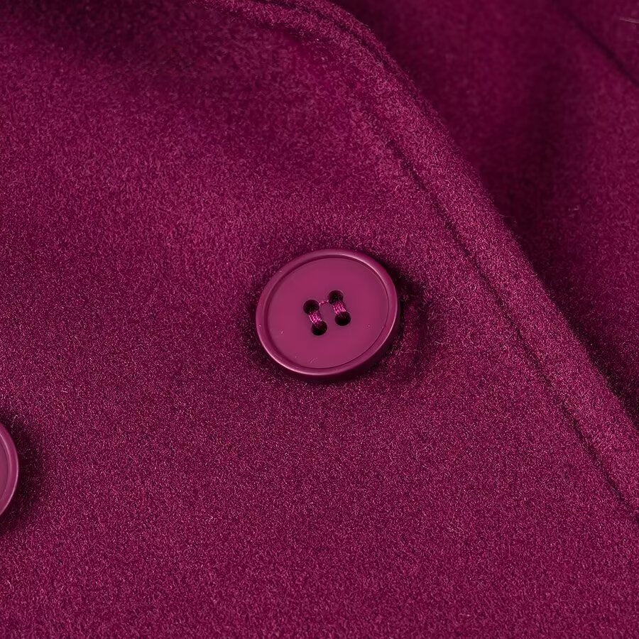 Kvinnors Elegant Trench Coat med Dubbelknäppt Design Mirla-Eva Jonsson