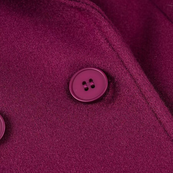 Kvinnors Elegant Trench Coat med Dubbelknäppt Design Mirla-Eva Jonsson