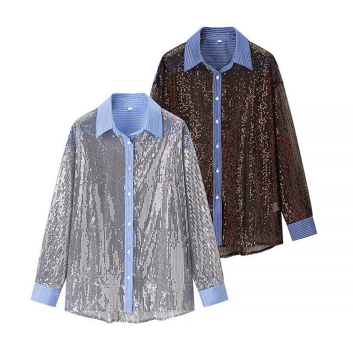 Kvinnors Glamorous Pyjamasset med Paljetter Mirla-Eva Jonsson