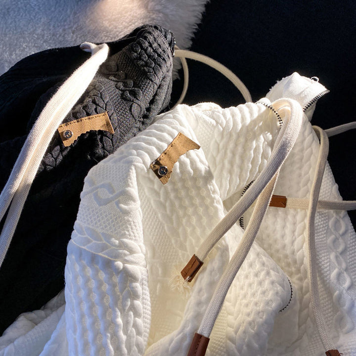 Kvinnors Hoodie K Cardigan Mirla-Eva Jonsson