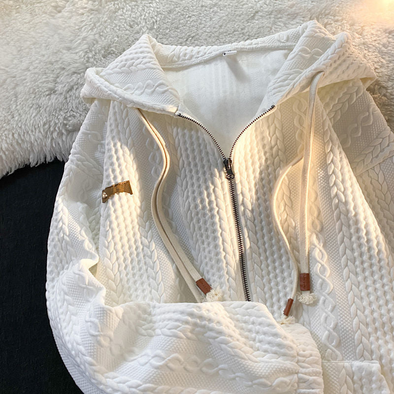 Kvinnors Hoodie K Cardigan Mirla-Eva Jonsson
