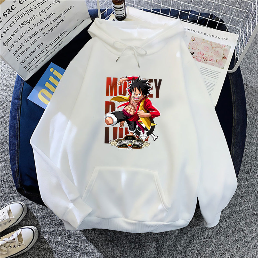 Kvinnors Hoodie med Livlig Anime Motiv Mirla-Eva Jonsson