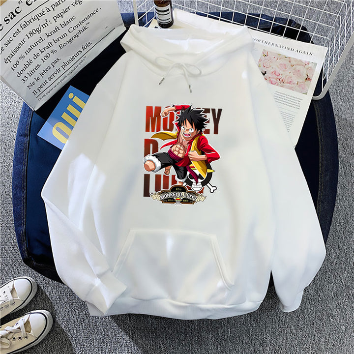 Kvinnors Hoodie med Livlig Anime Motiv Mirla-Eva Jonsson