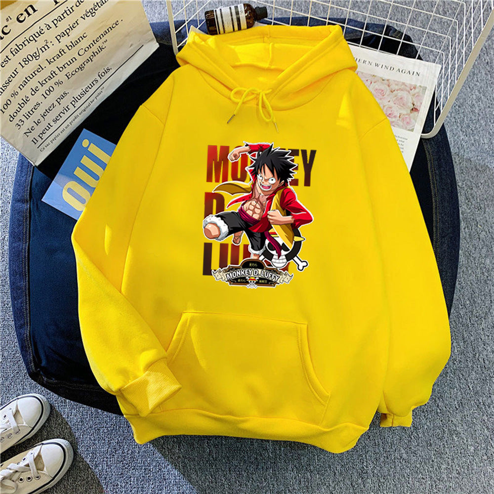 Kvinnors Hoodie med Livlig Anime Motiv Mirla-Eva Jonsson