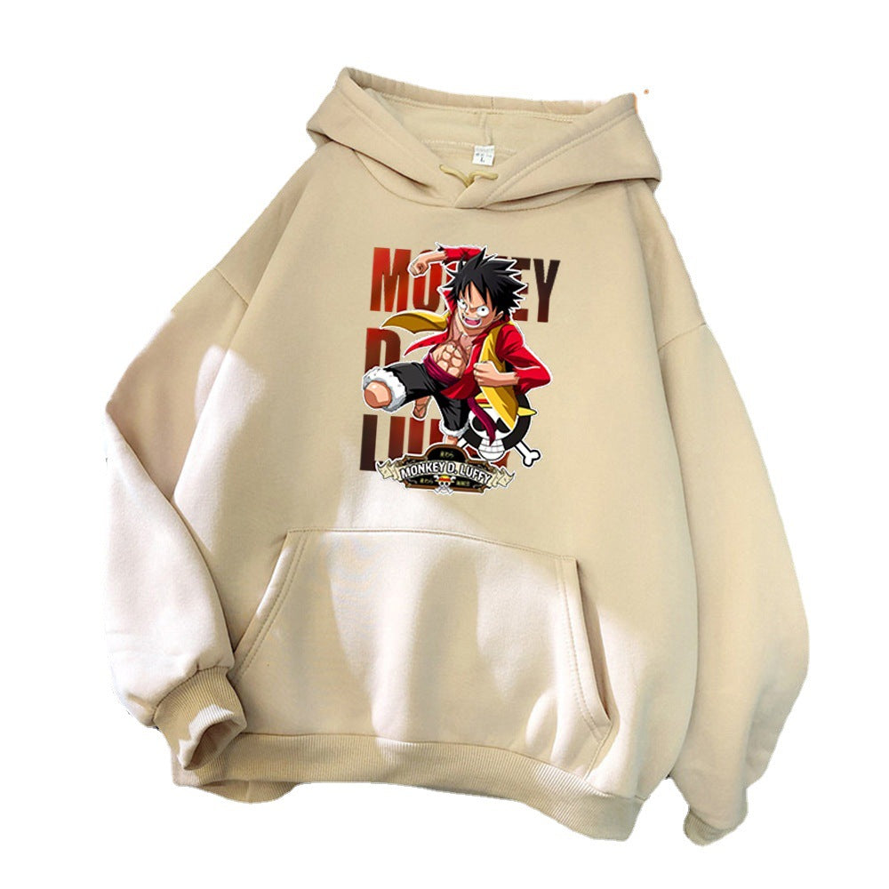 Kvinnors Hoodie med Livlig Anime Motiv Mirla-Eva Jonsson