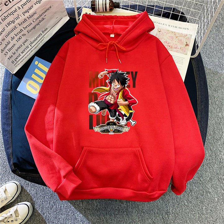 Kvinnors Hoodie med Livlig Anime Motiv Mirla-Eva Jonsson