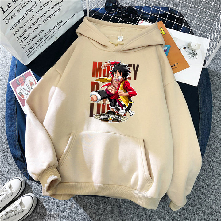 Kvinnors Hoodie med Livlig Anime Motiv Mirla-Eva Jonsson