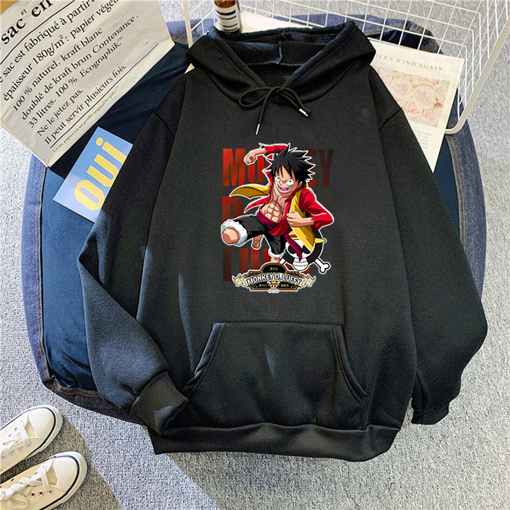 Kvinnors Hoodie med Livlig Anime Motiv Mirla-Eva Jonsson
