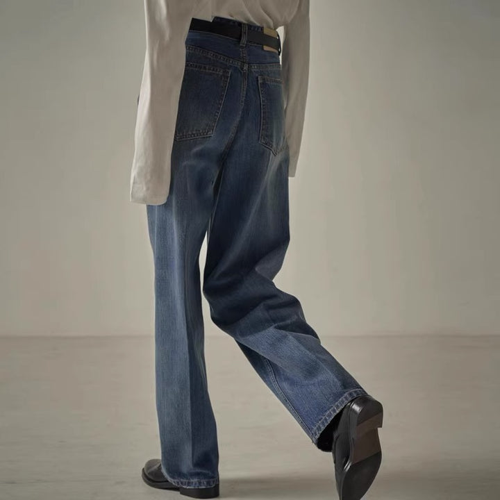 Kvinnors Lårbredjeans Mirla-Eva Jonsson