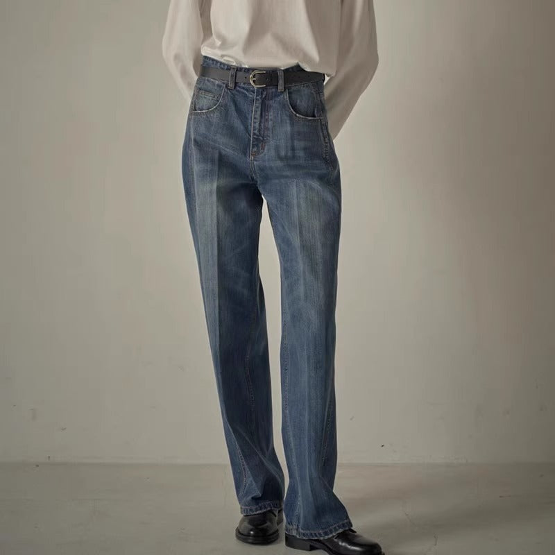 Kvinnors Lårbredjeans Mirla-Eva Jonsson