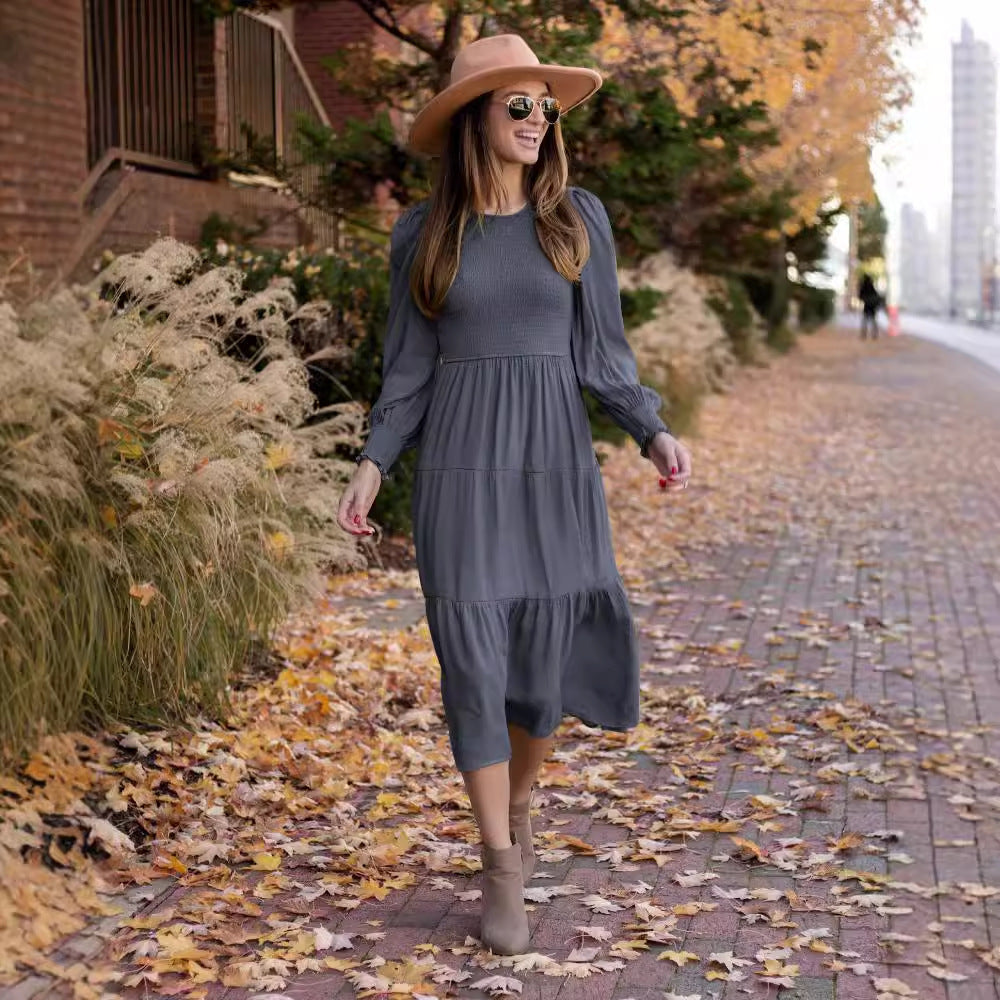 Kvinnors Maxiklänning i Boho Stil-Eva Jonsson
