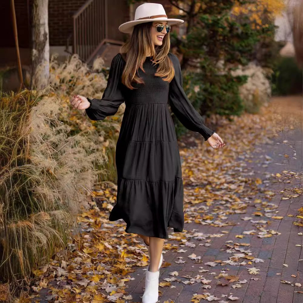 Kvinnors Maxiklänning i Boho Stil-Eva Jonsson