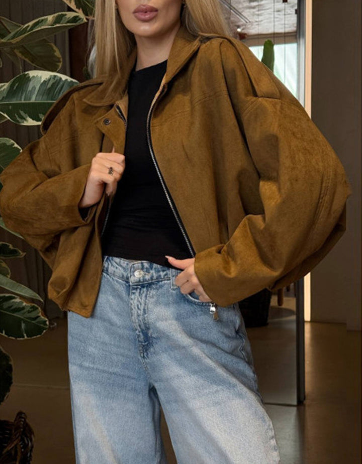 Kvinnors Mode Oversized Jacka Mirla-Eva Jonsson