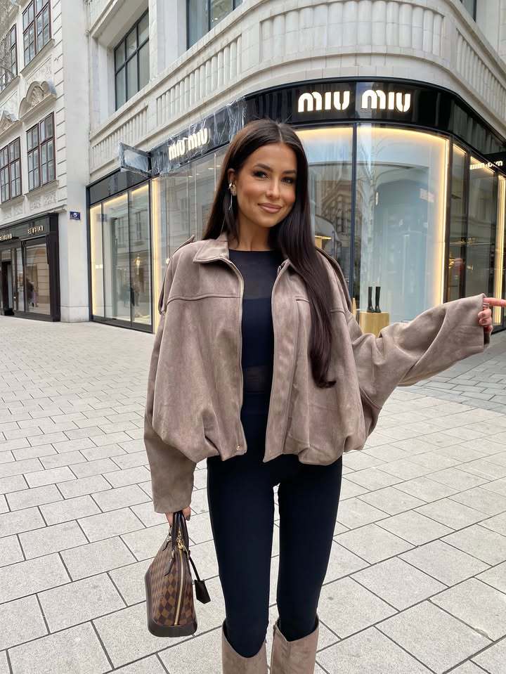 Kvinnors Mode Oversized Jacka Mirla-Eva Jonsson