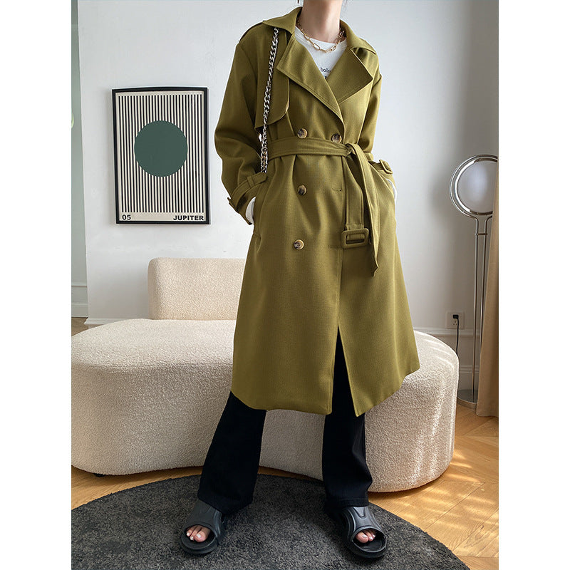 Kvinnors Mode Trench Coat med Elegant Skärning Mirla-Eva Jonsson