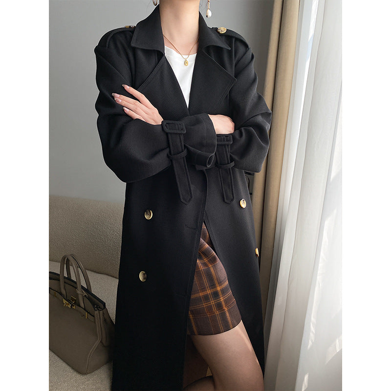 Kvinnors Mode Trench Coat med Elegant Skärning Mirla-Eva Jonsson