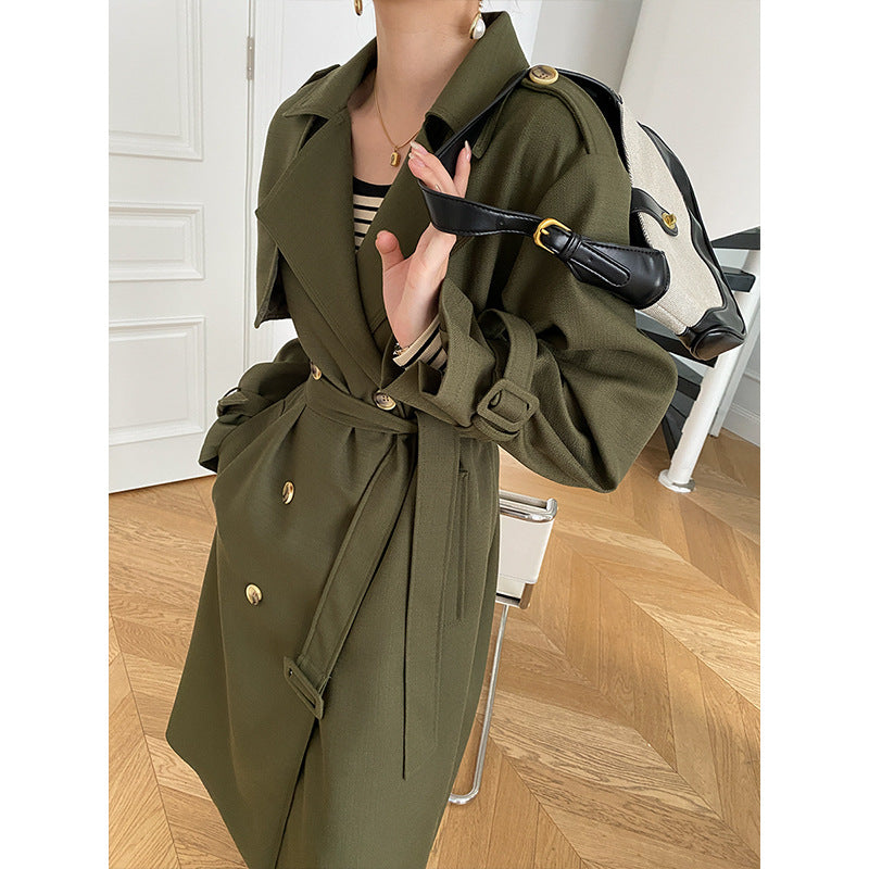 Kvinnors Mode Trench Coat med Elegant Skärning Mirla-Eva Jonsson